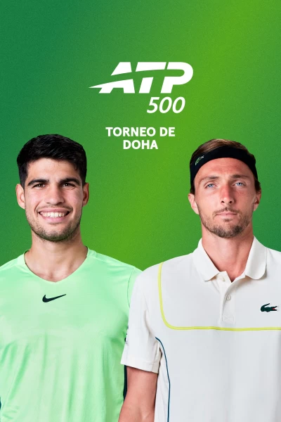 Primera ronda. Primera ronda: Alcaraz - Rinderknech