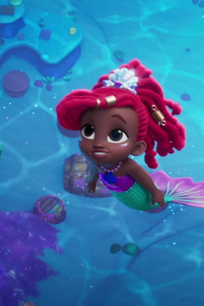 Disney Junior Ariel Single Story. T(T2). Disney Junior... (T2): Las minisirenas