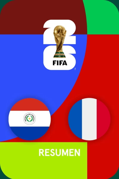 Octavos de final. Octavos de final: Paraguay - Francia