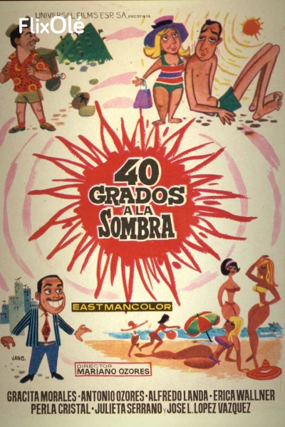 40 grados a la sombra