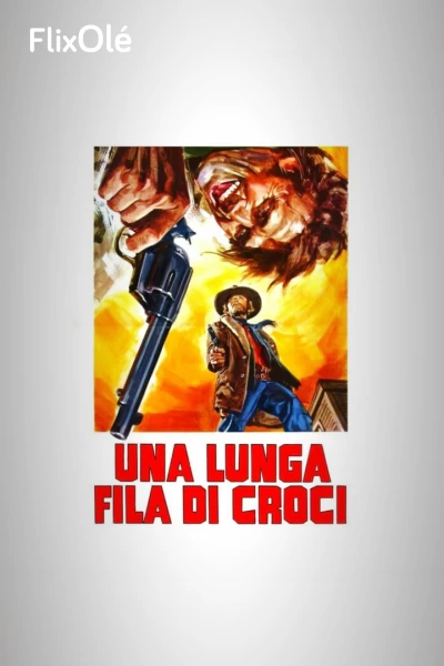 Una larga fila de cruces